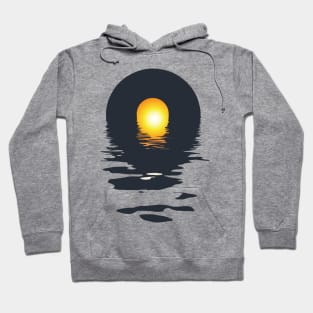 Vinyl LP Music Record Sunset Hoodie